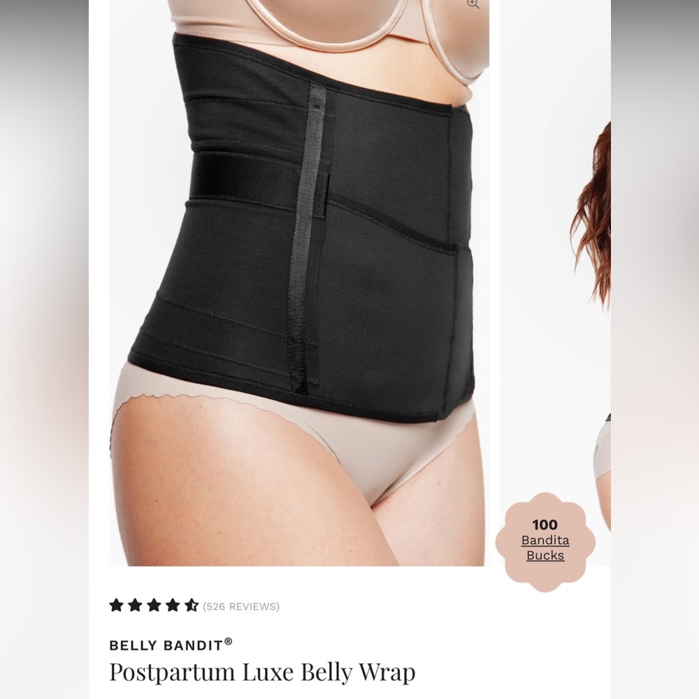 Belly Bandit NWT Luxe Belly Wrap
